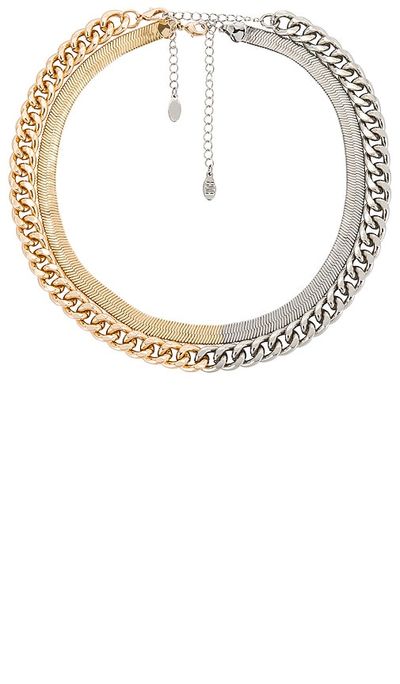 8 Other Reasons 8 Other Reasons Two Tone Layered Necklace