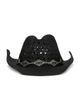 8 Other Reasons 8 Other Reasons Woven Cowboy Hat With Diamond Shaped Metal Band - 2