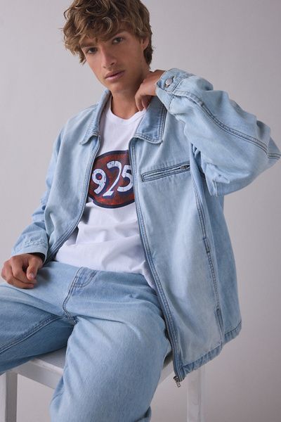 925 Originals 925 Originals Boulevard Jacket in Beach Bleached, Men's at Urban Outfitters