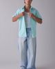925 Originals 925 Originals Directors Oxford Shirt Top in Sea Green, Men's at Urban Outfitters - 3