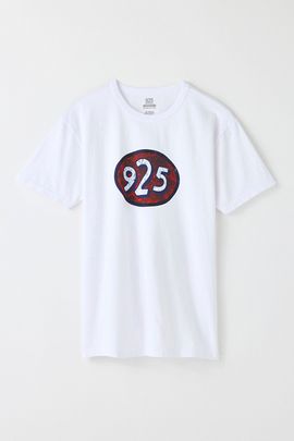 925 Originals 925 Originals Synthetic Logo Graphic Tee in White, Men's at Urban Outfitters