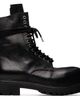 A DICIANNOVEVENTITRE A DICIANNOVEVENTITRE Black Fiore Prisma Combat Z Boots - 1
