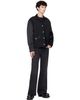 A DICIANNOVEVENTITRE A DICIANNOVEVENTITRE Black Fiore Prisma Combat Z Boots - 5