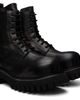 A DICIANNOVEVENTITRE A DICIANNOVEVENTITRE Black Horse Octa Combat Boots - 4