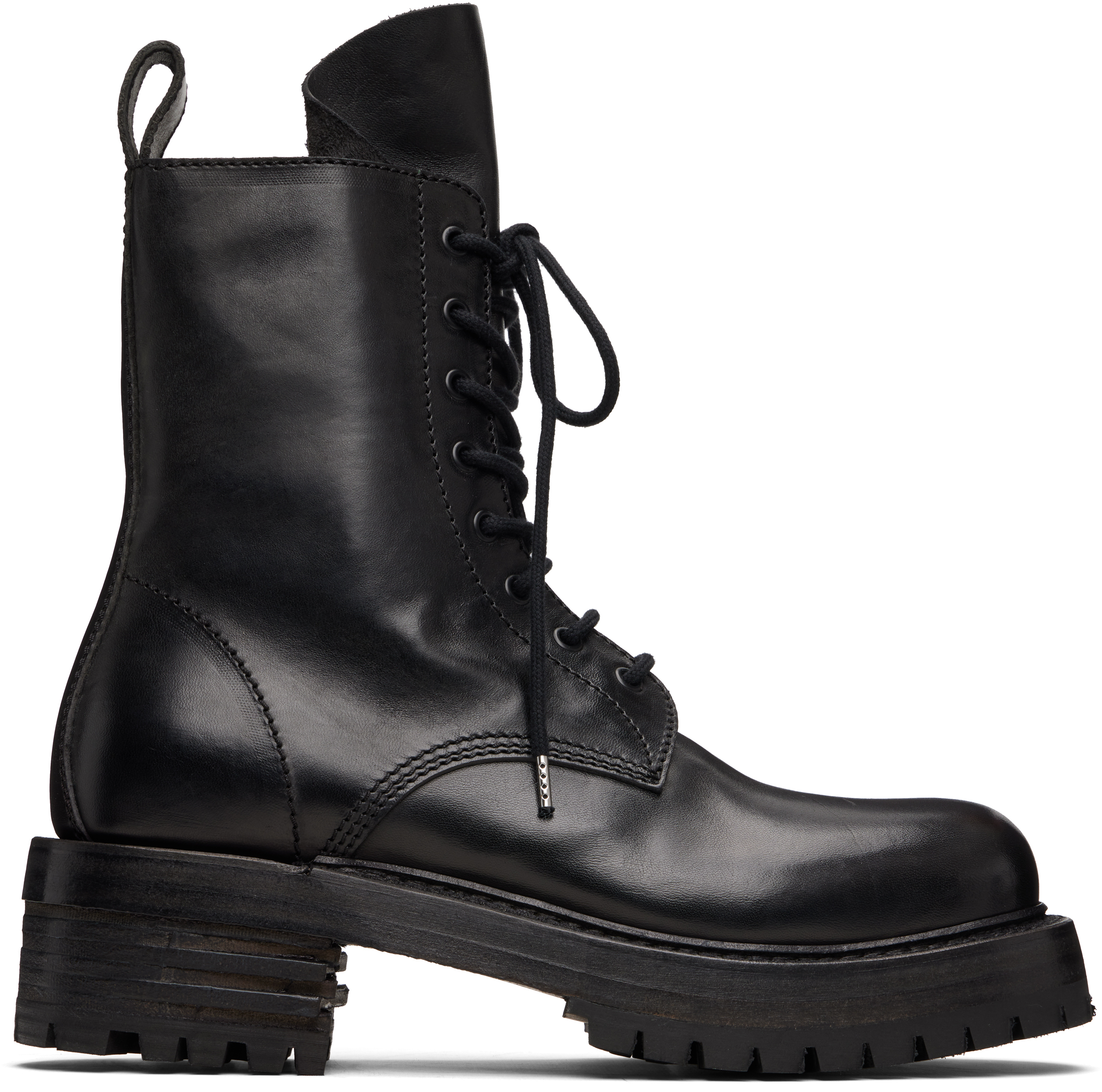 A DICIANNOVEVENTITRE - Black Horse Zac Low Ankle Boots