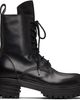 A DICIANNOVEVENTITRE A DICIANNOVEVENTITRE Black Horse Zac Low Ankle Boots - 1