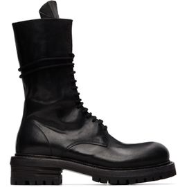 A DICIANNOVEVENTITRE A DICIANNOVEVENTITRE Black Luke High Biker Boots