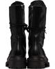 A DICIANNOVEVENTITRE A DICIANNOVEVENTITRE Black Luke High Biker Boots - 2