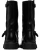 A DICIANNOVEVENTITRE A DICIANNOVEVENTITRE Black Octa Moto Boots - 2
