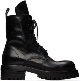 A DICIANNOVEVENTITRE A DICIANNOVEVENTITRE Black Zac Low Ankle Boots