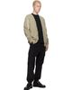 AAPE by A Bathing Ape AAPE by A Bathing Ape Black 'AAPENOW' Moonface Logo Jogger Cargo Pants - 4