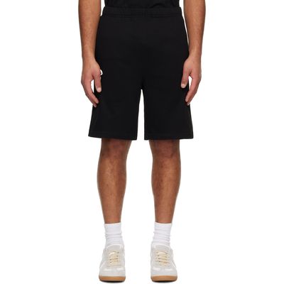 AAPE by A Bathing Ape AAPE by A Bathing Ape Black 'AAPENOW' Moonface Logo Sweat Shorts