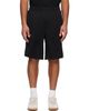 AAPE by A Bathing Ape AAPE by A Bathing Ape Black 'AAPENOW' Sweat Shorts - 1
