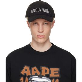 AAPE by A Bathing Ape AAPE by A Bathing Ape Black AAPEUNVS Baseball Cap