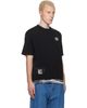 AAPE by A Bathing Ape AAPE by A Bathing Ape Black 'AAPEUNVS' Graphic T-shirt - 2