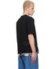 AAPE by A Bathing Ape AAPE by A Bathing Ape Black 'AAPEUNVS' Graphic T-shirt - 3