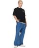 AAPE by A Bathing Ape AAPE by A Bathing Ape Black 'AAPEUNVS' Graphic T-shirt - 4