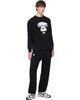 AAPE by A Bathing Ape AAPE by A Bathing Ape Black Main Skate Long T-shirt - 4