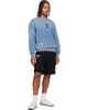 AAPE by A Bathing Ape AAPE by A Bathing Ape Black Reversible Moonface Logo Sweat Shorts - 4