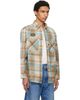 AAPE by A Bathing Ape AAPE by A Bathing Ape Blue & Beige Main Long Sleeve Shirt - 2