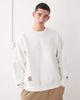AAPE BY A BATHING APE® Aape by A Bathing Ape crew neck sweatshirt with back print in off white - 1