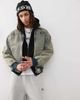 AAPE BY A BATHING APE® Aape by A Bathing Ape denim western jacket with back embroidery in vintage wash-Blue - 1