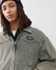 AAPE BY A BATHING APE® Aape by A Bathing Ape denim western jacket with back embroidery in vintage wash-Blue - 3