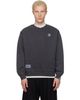 AAPE by A Bathing Ape AAPE by A Bathing Ape Gray 'AAPENOW' Moonface Crew Neck Sweatshirt - 1