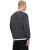 AAPE by A Bathing Ape AAPE by A Bathing Ape Gray 'AAPENOW' Moonface Crew Neck Sweatshirt - 3