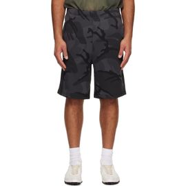 AAPE by A Bathing Ape AAPE by A Bathing Ape Gray 'AAPENOW' Moonface Logo Sweat Shorts