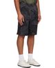 AAPE by A Bathing Ape AAPE by A Bathing Ape Gray 'AAPENOW' Moonface Logo Sweat Shorts - 2