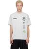 AAPE by A Bathing Ape AAPE by A Bathing Ape Gray 'AAPEUNVS' Multi-Logo T-shirt - 1