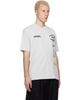 AAPE by A Bathing Ape AAPE by A Bathing Ape Gray 'AAPEUNVS' Multi-Logo T-shirt - 2