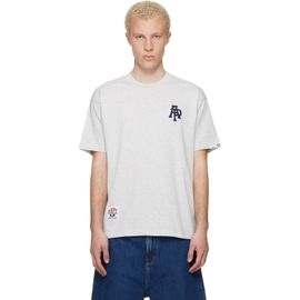 AAPE by A Bathing Ape AAPE by A Bathing Ape Gray Logo Patch T-shirt
