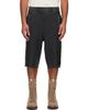 AAPE by A Bathing Ape AAPE by A Bathing Ape Gray Main Sweat Shorts - 1