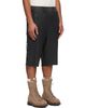 AAPE by A Bathing Ape AAPE by A Bathing Ape Gray Main Sweat Shorts - 2