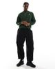 AAPE BY A BATHING APE® Aape By A Bathing Ape heart crew neck sweatshirt in dark green - 3