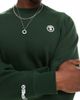 AAPE BY A BATHING APE® Aape By A Bathing Ape heart crew neck sweatshirt in dark green - 4