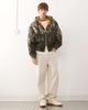 AAPE BY A BATHING APE® Aape by A Bathing Ape heavyweight hooded bomber jacket in dark camo print-Multi - 2