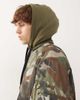 AAPE BY A BATHING APE® Aape by A Bathing Ape heavyweight hooded bomber jacket in dark camo print-Multi - 4