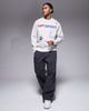 AAPE BY A BATHING APE® Aape by A Bathing Ape knitted sweater in off white with placement scribble print - 2