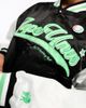 AAPE BY A BATHING APE® AAPE By A Bathing Ape logo college varsity jacket in black - 4