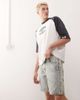 AAPE BY A BATHING APE® AAPE BY A BATHING APE logo denim shorts in light wash-Blue - 2