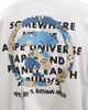 AAPE BY A BATHING APE® Aape By A Bathing Ape logo long sleeve T-shirt with back print in beige-Gray - 3