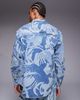 AAPE BY A BATHING APE® Aape by A Bathing Ape long sleeve denim shirt in blue camo - part of a set-Multi - 3