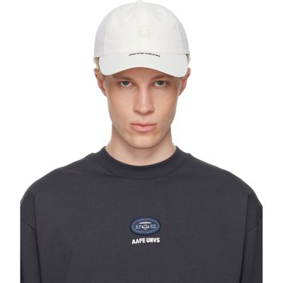 AAPE by A Bathing Ape AAPE by A Bathing Ape Off-White AAPENOW Moonface Cap