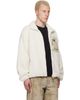 AAPE by A Bathing Ape AAPE by A Bathing Ape Off-White 'AAPENOW' Moonface Zip-Up Sweater - 2