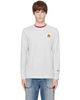 AAPE by A Bathing Ape AAPE by A Bathing Ape Off-White 'AAPER' Long Sleeve T-shirt - 1