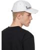 AAPE by A Bathing Ape AAPE by A Bathing Ape Off-White Distressed Logo Cap - 3