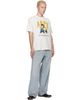 AAPE by A Bathing Ape AAPE by A Bathing Ape Off-White Graphic 'AAPE' T-shirt - 4